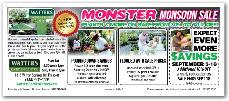 2015 Monster Monsoon Sale